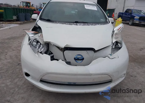 2015 Nissan Leaf Sv z USA, uszkodzony, nr VIN 1N4AZ0CP1FC311579